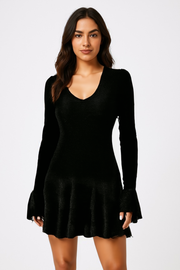 vestido curto deluxe.