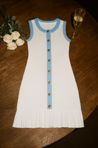 vestido curto clausura.