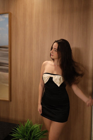vestido curto ourives.