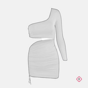 vestido curto london.