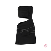vestido curto orizzon.