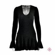 vestido curto deluxe.