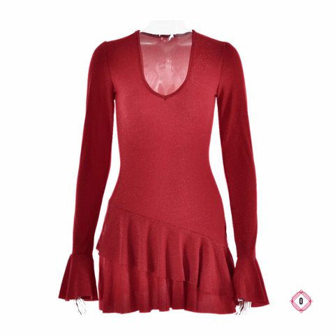 vestido curto deluxe.