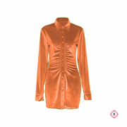 vestido curto carriot.