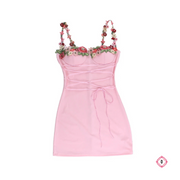 vestido curto rosalia.