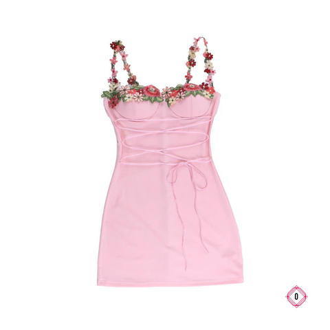 vestido curto rosalia.