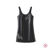 vestido curto maroni.