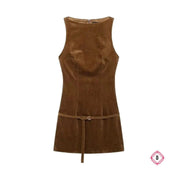 vestido curto tree.