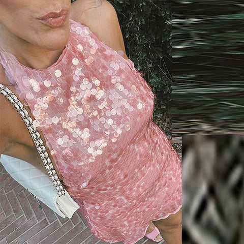 vestido curto lunar.