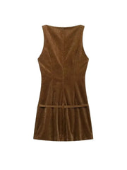 vestido curto tree.