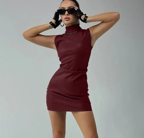 vestido curto salux.
