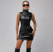 vestido curto salux.