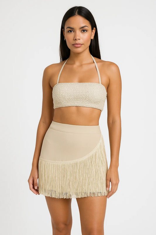 nara top and skirt set.