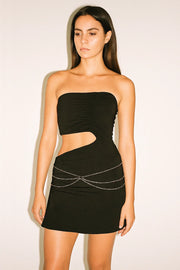 vestido curto orizzon.
