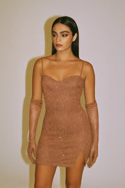 vestido curto high.