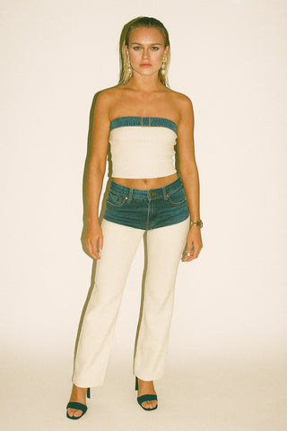 conjunto top e calça effortless.