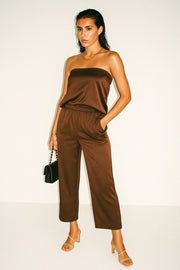 conjunto blusa e calça beat.