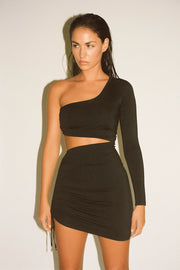 vestido curto london.
