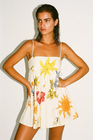vestido curto arraial.