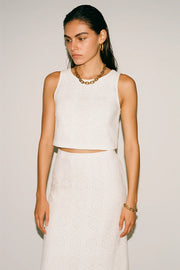 conjunto blusa e saia field.